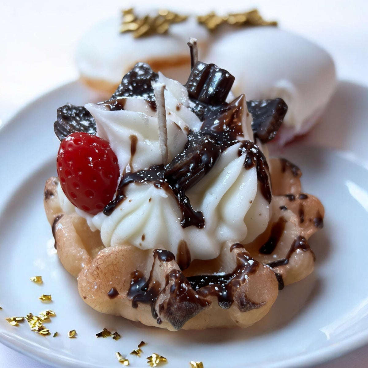 🧇 Gaufre Gourmande – Vanille des Îles 🍓🍫