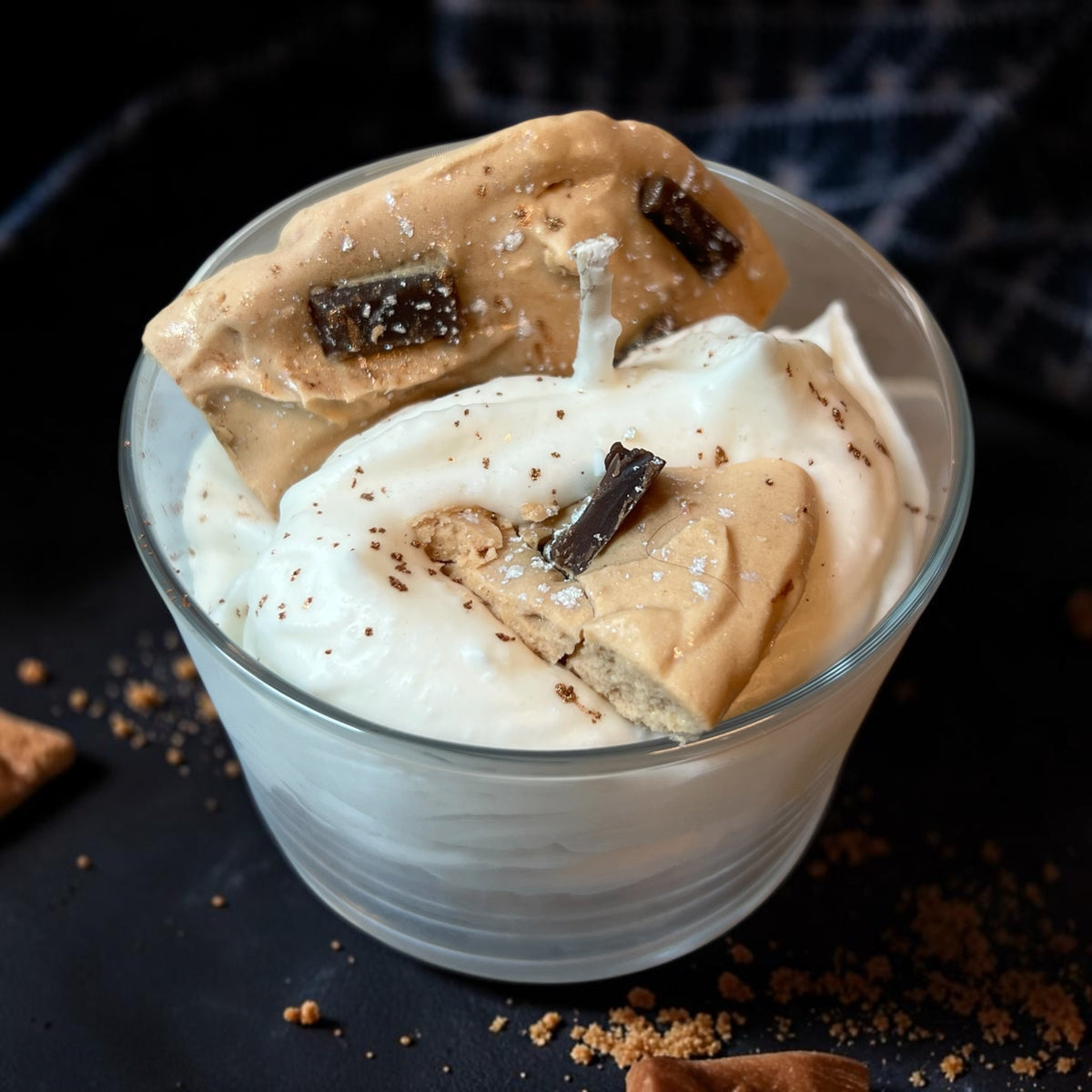 🍪 Bougie Cookie Gourmand - Senteur Rocher Praliné