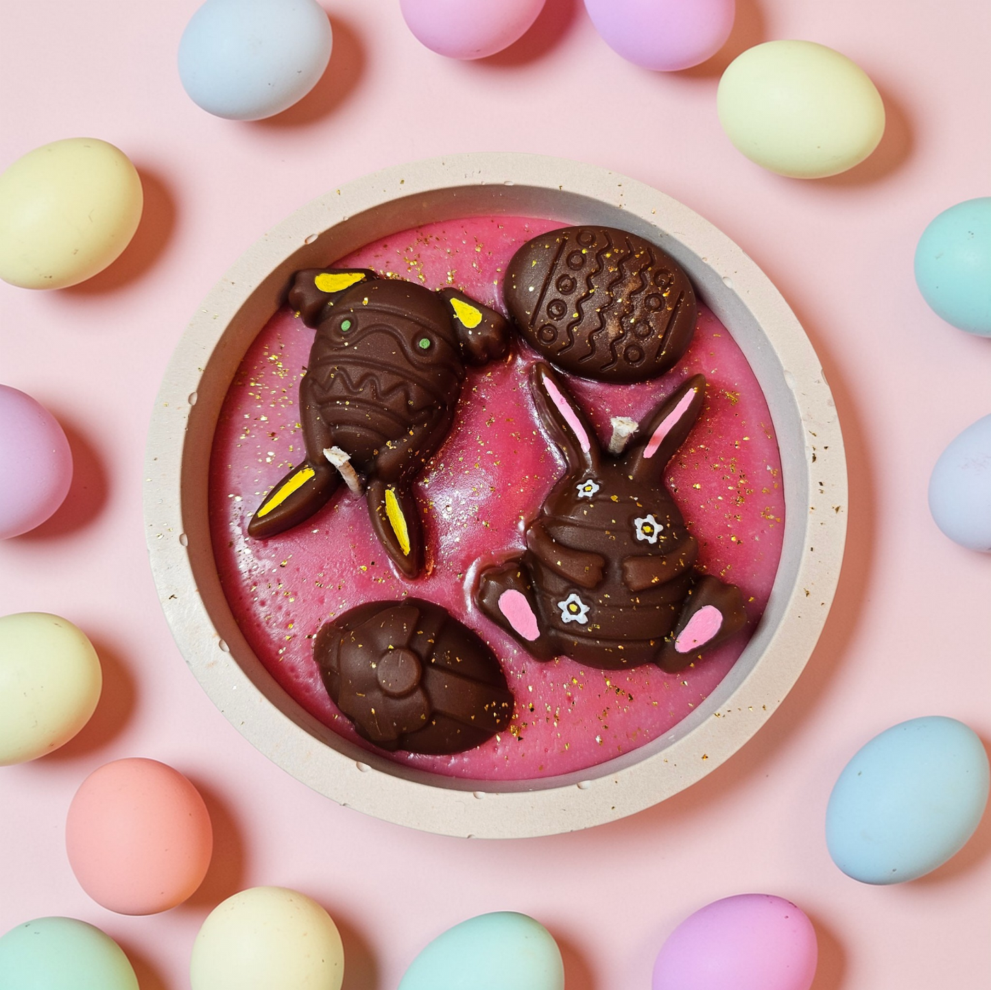 Bougie Rocher PralinĂ© đ«